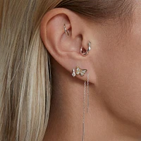 Minimal Threaders Hypoallergenic Earrings | Rowan