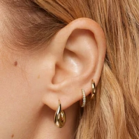 Small Flex Hoops Hypoallergenic Earrings | Rowan