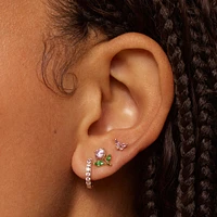 Rose Bud CZ Studs Hypoallergenic Earrings | Rowan