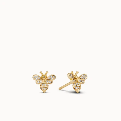 Queen Bee Studs Hypoallergenic Earrings | Rowan