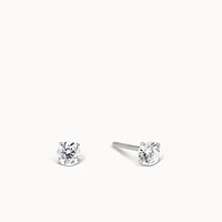 CZ Studs 3mm Hypoallergenic Earrings | Rowan