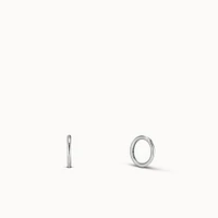 Endless Hoop 8mm Hypoallergenic Earrings | Rowan