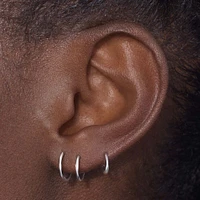 Endless Hoop 8mm Hypoallergenic Earrings | Rowan