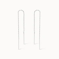 Minimal Threaders Hypoallergenic Earrings | Rowan