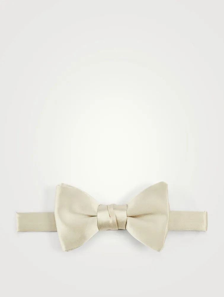 Silk Satin Bow Tie