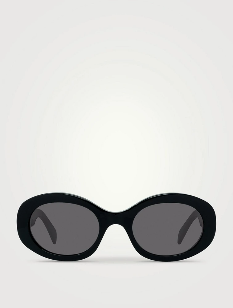Triomphe Oval Sunglasses