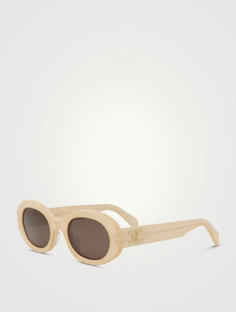 Triomphe Oval Sunglasses