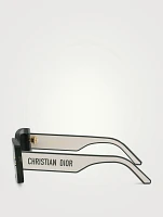 DiorPacific S1U Rectangular Sunglasses