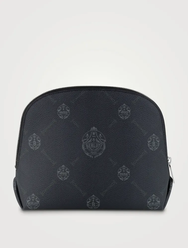 BERLUTI Canvas And Leather Pouch
