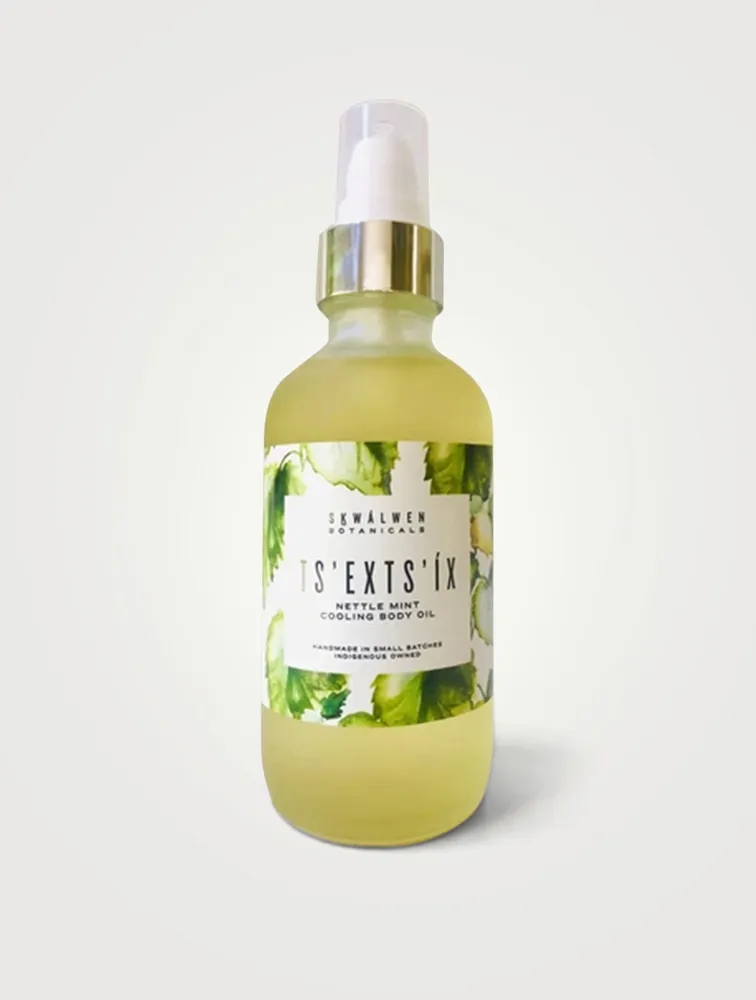 Ts'exts'Ix Nettle Mint Cooling Body Oil