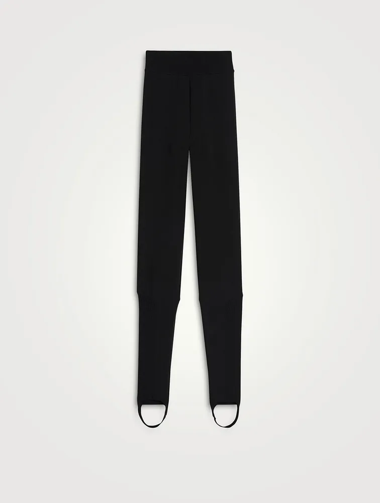 Compact Shine High-Waisted Stirrup Leggings