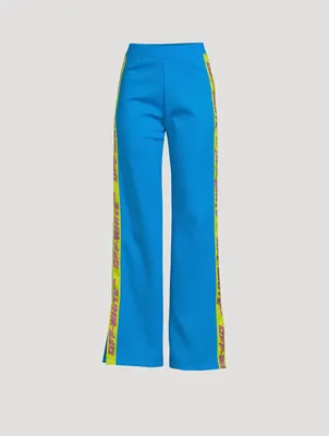 Logo Stripe Track Pants