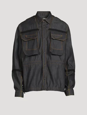 Patch-Pocket Denim Jacket