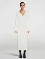 Kamila Sherpa Knit Midi Dress