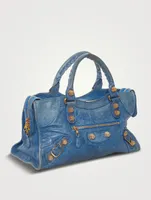 Pre-Loved Motocross Part Time Giant 21 Leather Satchel