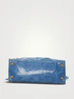 Pre-Loved Motocross Part Time Giant 21 Leather Satchel