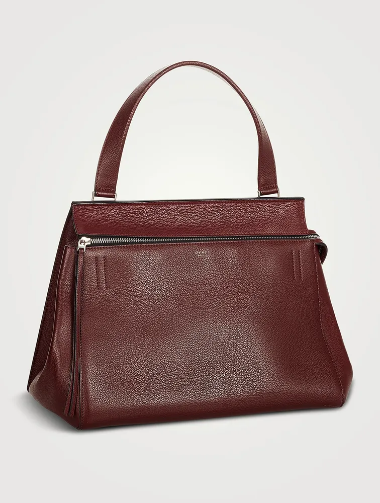 Pre-Loved Medium Edge Leather Bag