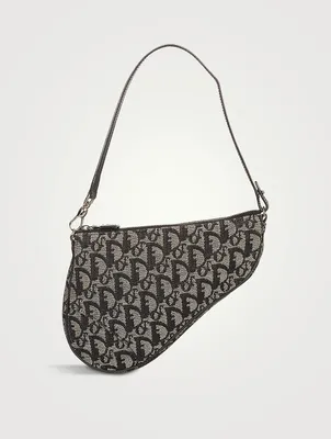 Pre-Loved Mini Dior Oblique Saddle Bag