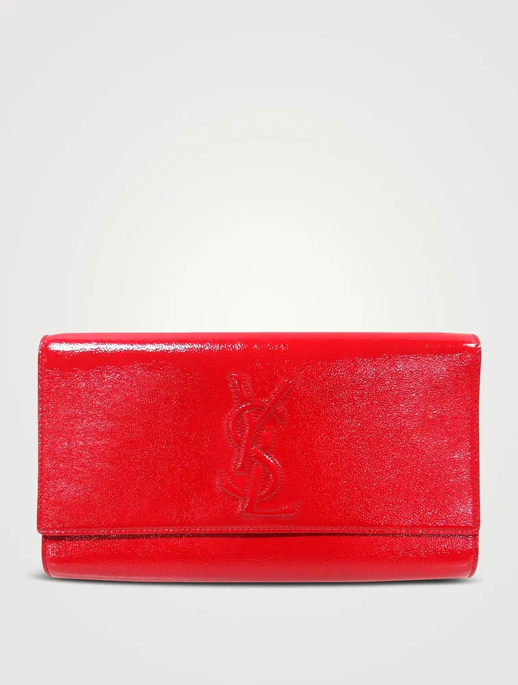 Pre-Loved Belle de Jour Patent Leather Clutch