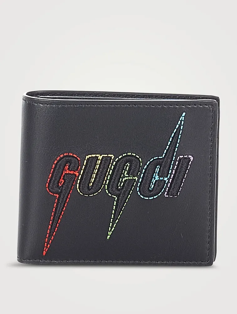 Pre-Loved Blade Leather Bifold Wallet