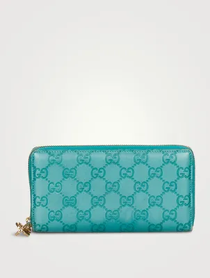 Pre-Loved Guccissima Leather Wallet