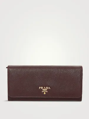 Pre-Loved Saffiano Leather Wallet