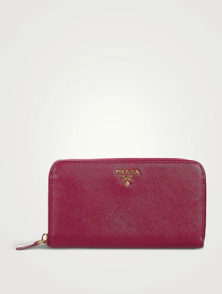 Pre-Loved Saffiano Leather Wallet