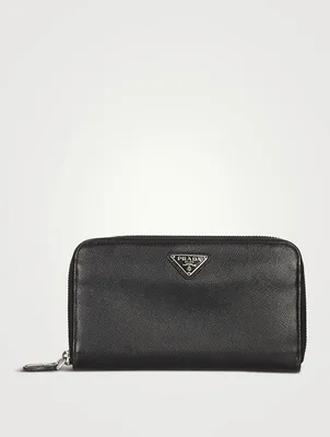 Pre-Loved Saffiano Leather Wallet