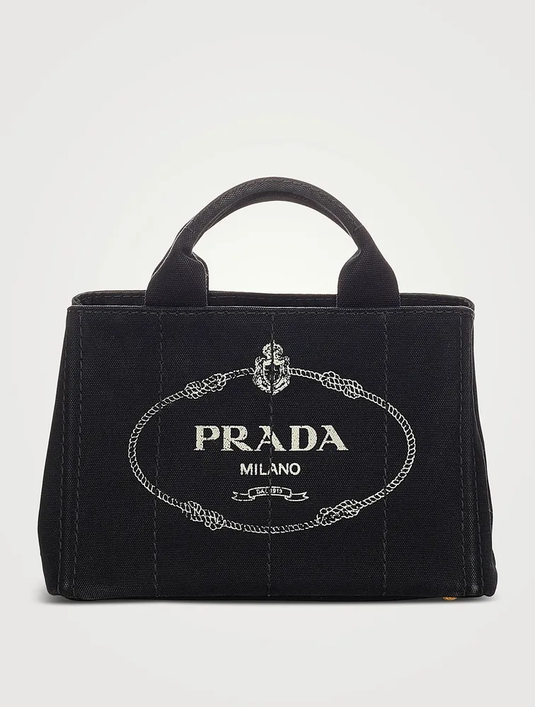 Pre-Loved Canapa Logo Canvas Satchel