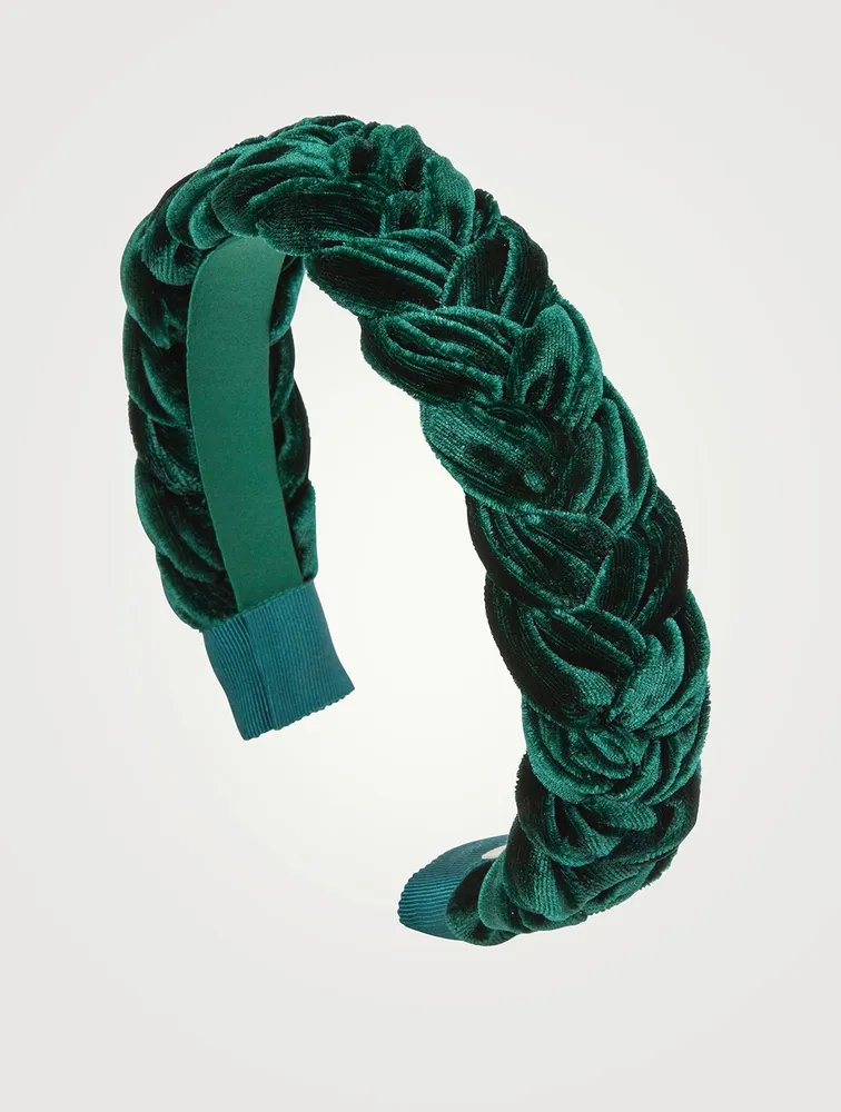 Lori Braided Velvet Headband