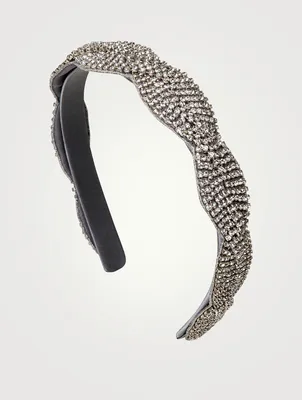 Marlow Twist Crystal Headband