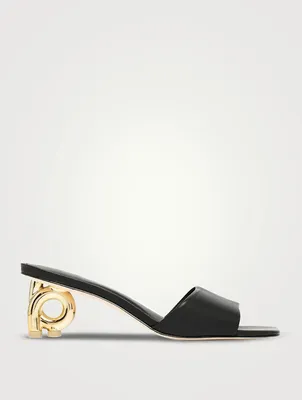Cora Patent Leather Mules