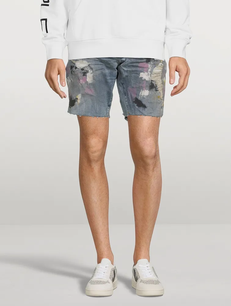 Destroy Jean Shorts