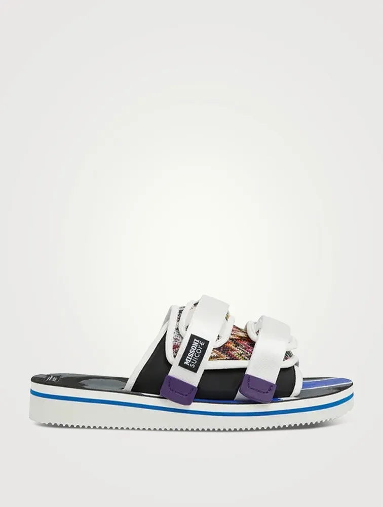 Suicoke x Missoni MOTO Slide Sandals