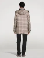 Misha Plaid Mac Coat
