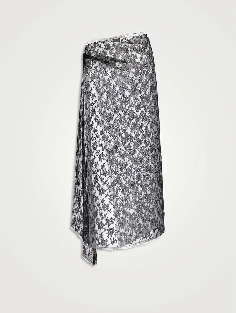 Elodie Lace Wrap Skirt