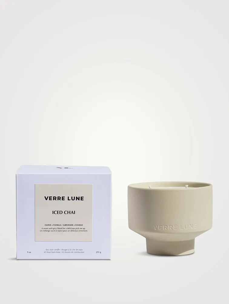 Clove + Vanilla Iced Chai Candle