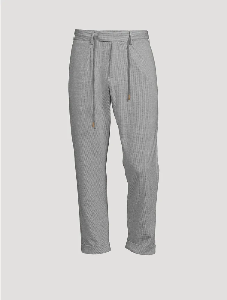 Wool Stretch Jogger Pants