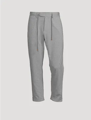 Wool Stretch Jogger Pants
