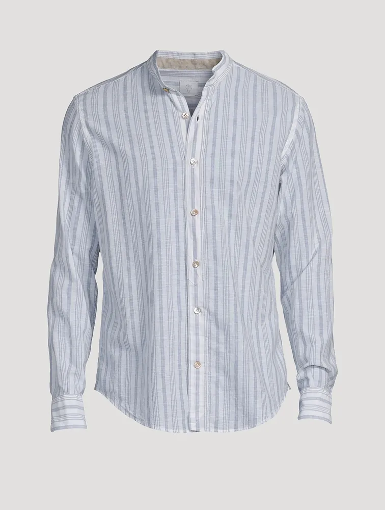 Striped Long-Sleeve Shirt