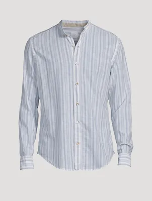 Striped Long-Sleeve Shirt