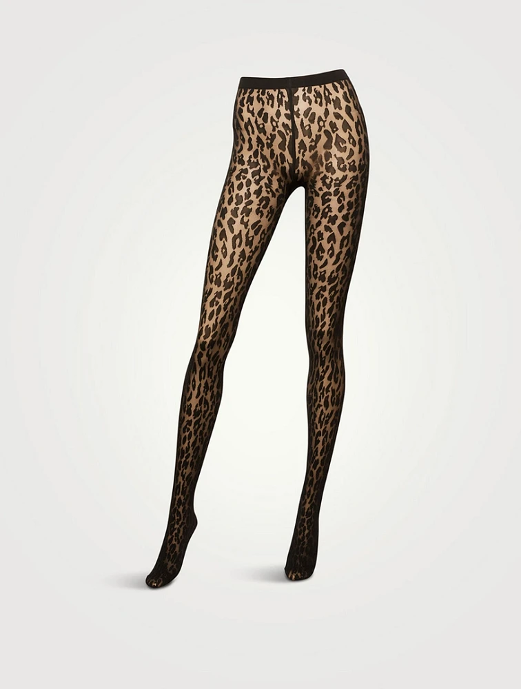 14901 Josey Tights Leopard Print