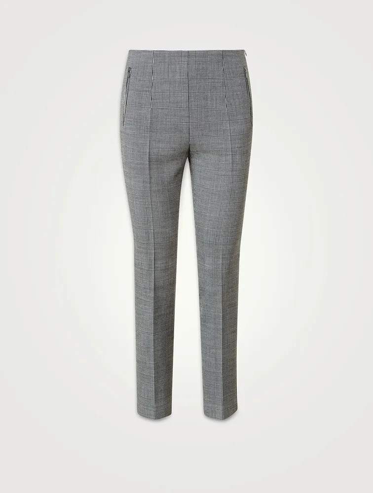 Conny Wool Double-Face Slim Trousers