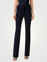 Marisa Stretch-Wool Bootcut Trousers