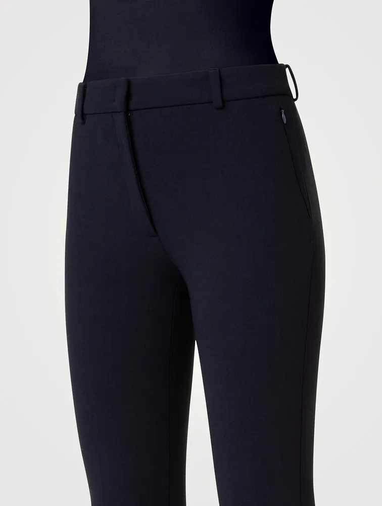 Marisa Stretch-Wool Bootcut Trousers