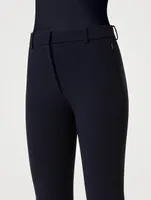 Marisa Stretch-Wool Bootcut Trousers