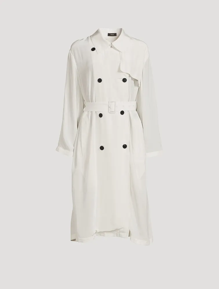 Double-Breasted Trench Coat