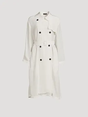 Double-Breasted Trench Coat