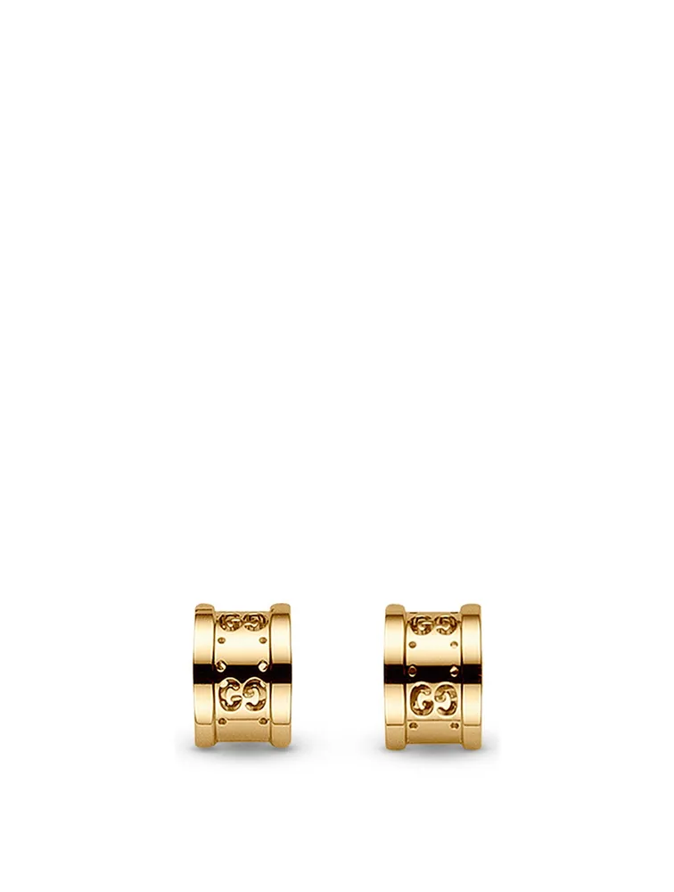 Icon 18K Gold Twirl Earrings