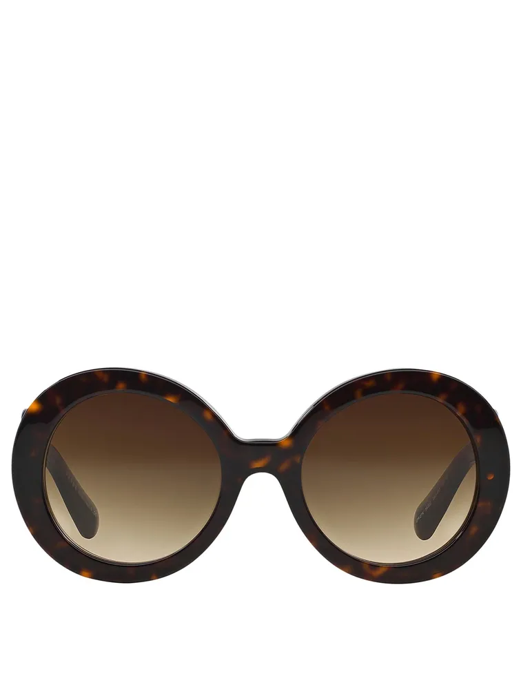 Baroque Round Sunglasses